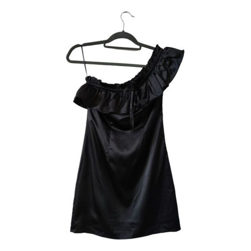 One Should Satin Little Black Dress | Style: LOOK dress | Size Small